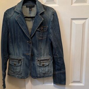Inc Denim Blazer